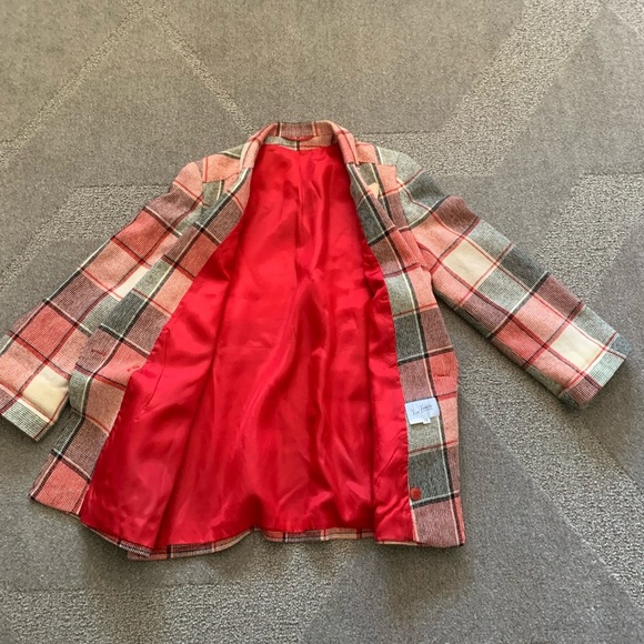 Vintage Via Veneto Oversized Checked Blazer - Picture 13 of 14